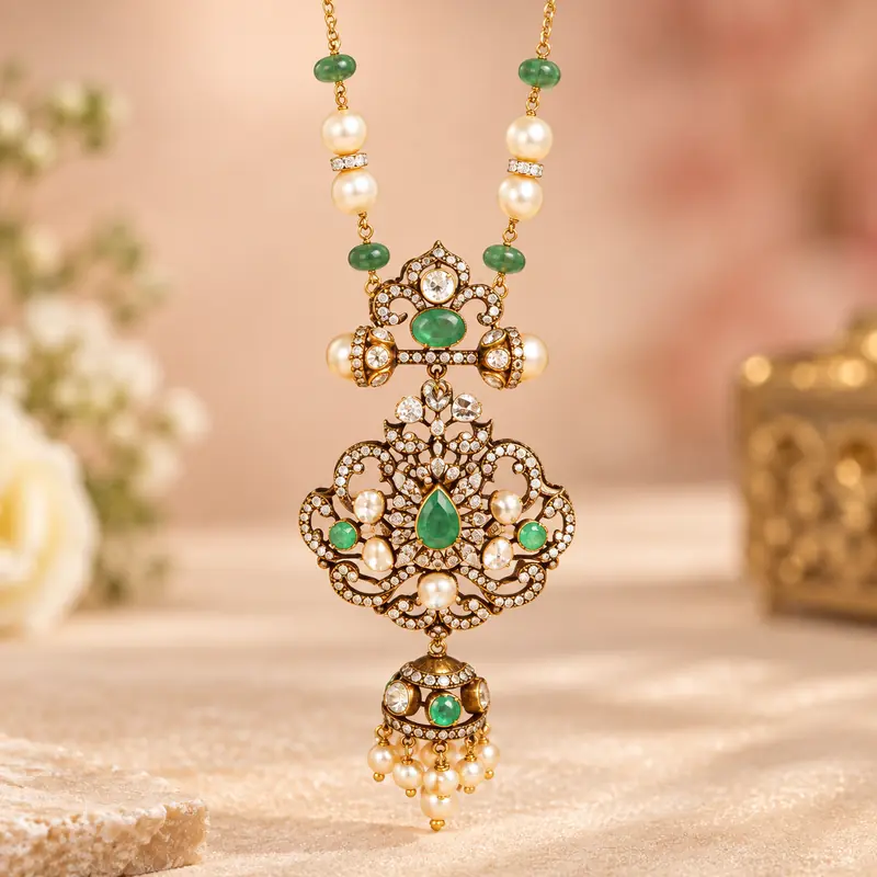 Pearl & emerald heritage